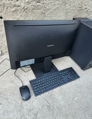 Desktop i3 12th 8GB RAM 256GB SSD Nvidia GeForce GT 710 2GB Monitor 24”