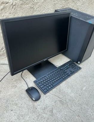Desktop i3 12th 8GB RAM 256GB SSD Nvidia GeForce GT 710 2GB Monitor 24”
