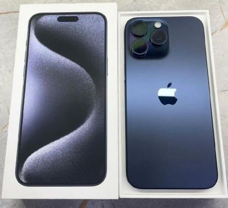 iphone 15 pro max 512gb (dual sim ) com a respectiva caixa