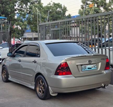 Toyota Corrola 2ZZ 1.8ZZ VVTL-i- Novo