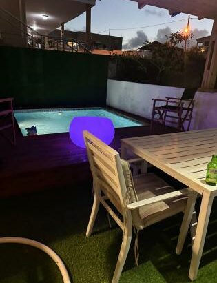 Casa T1 Nova Climatizada com Piscina em Bilene(Tsatsene) Condomínio