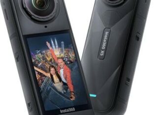 Insta360 X5 – Waterproof 8K 360° Action Camera, Leading Low Light, Invisible Selfie Stick Effect, Rugged and Replaceable Lens, 3-Hour Battery, Built-i