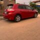 Toyota Auris 2011 Start a botão