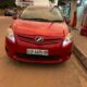 Toyota Auris 2011 Start a botão