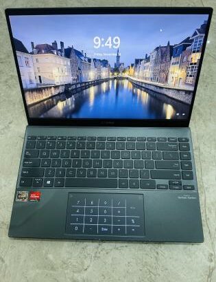 Lap Top gráfico Asus ZenBook UX42UA| AMD RYZEN 5  5500U 2.10 GHZ (12CPUs)|8GBDDR4 SDRAM | 512  GB SSD | 14” AMD Radeon Graphics 1GB|Bateria Excelente