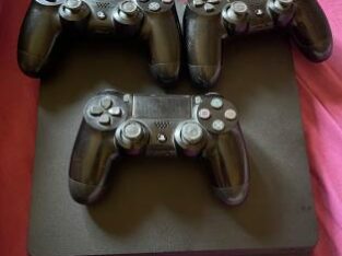 PS4 SLIM 500GB+3Joy+Cabo de Power+15 Jogos em Maxixe