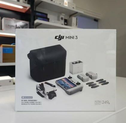 DJI MINI 3 Fly More Combo with DJI RC
