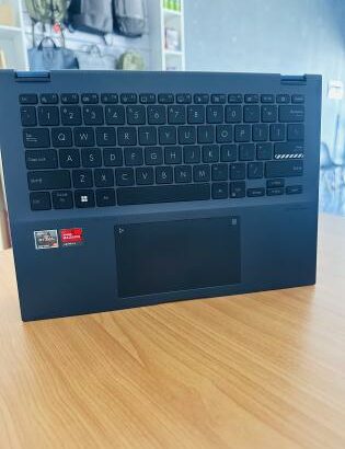 Lap Top Flexível,Executivo, Gráfico e Corporativo  ASUS Vivobook S 14 Flip  2 in 1 Conversível 360 Graus Touchscreen  CPU AMD Ryzen 5 7430U, 12 CPUs 2