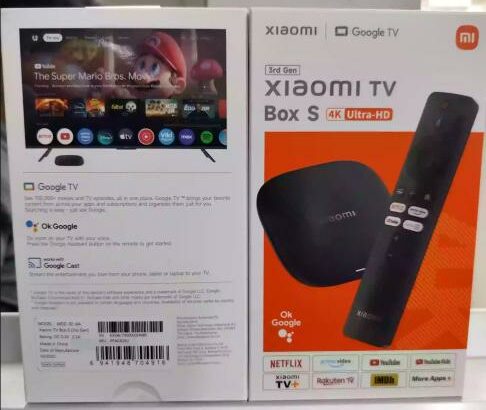 Xiaomi Mi Tv BOX S 3th Selados Entregas Gratis