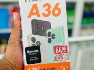 ZTE Blade A36 64GB 2GB Selados Entregas gratis