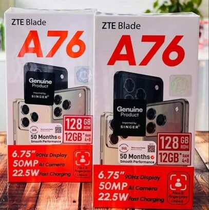 ZTE Blade A76 128GB 4GB Selados Entregas gratis