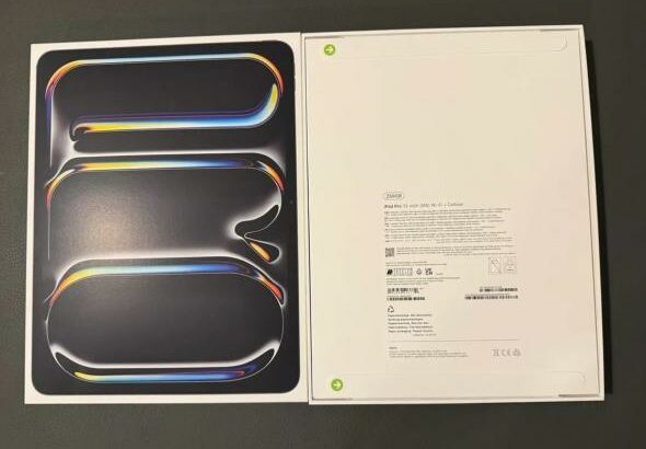 iPad Pro 13 M5 512GB Wifi e Cell Selados Entregas e Garantias