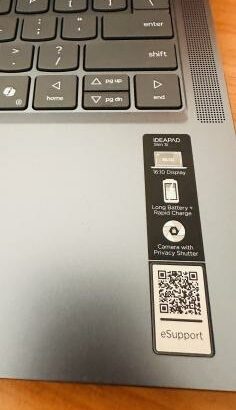 Lap Top Novo na Caixa  Lenovo Ideapad Slim 3 14IRH10,Intel Core I5-1320H , 8 GB DDR5 SDRAM , 512 GB SSD , 14 Polegadas Teclado Luminoso, 🚚🚚Free Deli